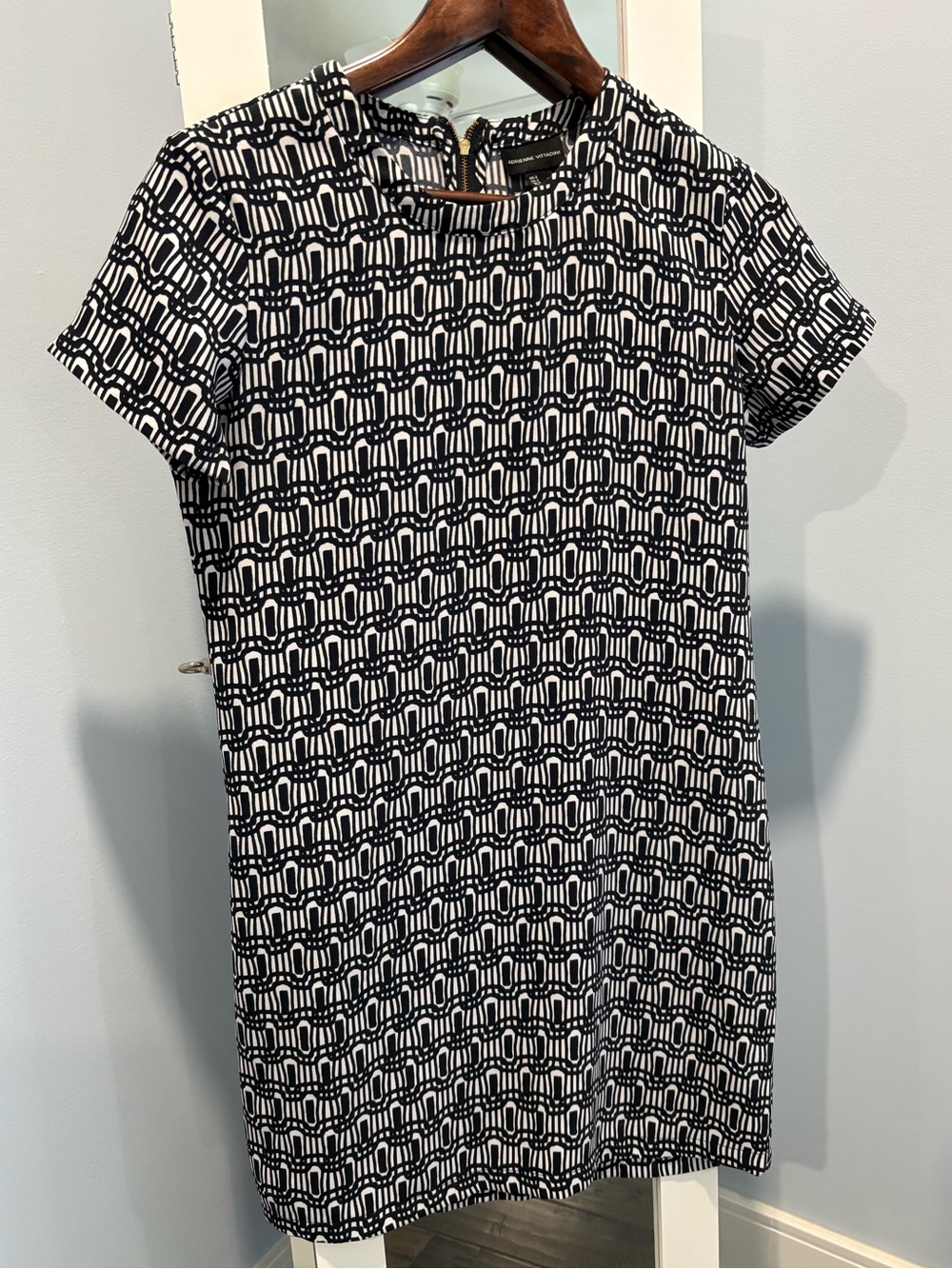 Adrienne Vittadini Graphic Print Dress